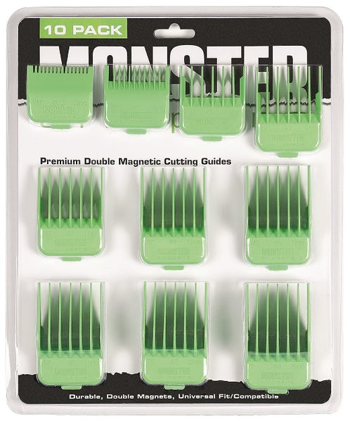 Monsterclippers PREMIUM DUBBEL MAGNETISCHE OPZETKAMMEN - GROEN