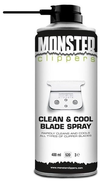 Monsterclippers CLEAN & COOL BLADE SPRAY 400ML